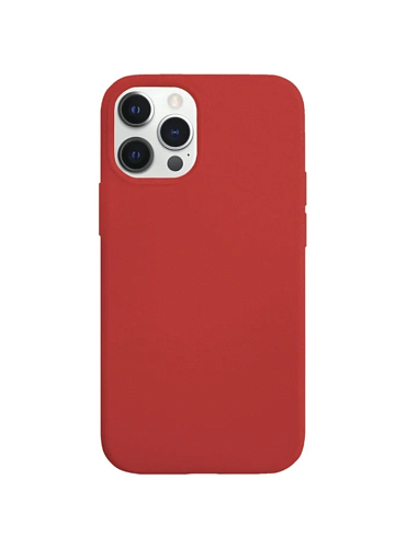 Чехол для смартфона vlp Silicone Сase для iPhone 12 Pro Max, красный